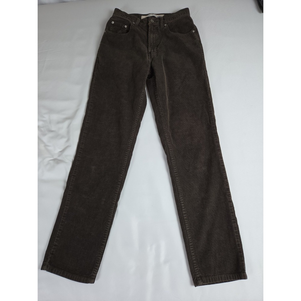 Gap Womens High Rise Straight Corduroy Jeans Brown Pants Size 4 26 X 31